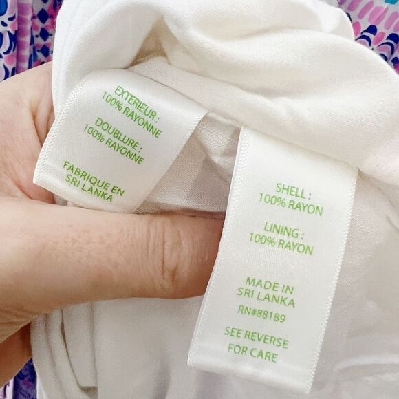 NEW Lilly Pulitzer ABIGALE OFF THE SHOULDER MIDI DRESS White Time To Shine SZ M - Picture 12 of 14